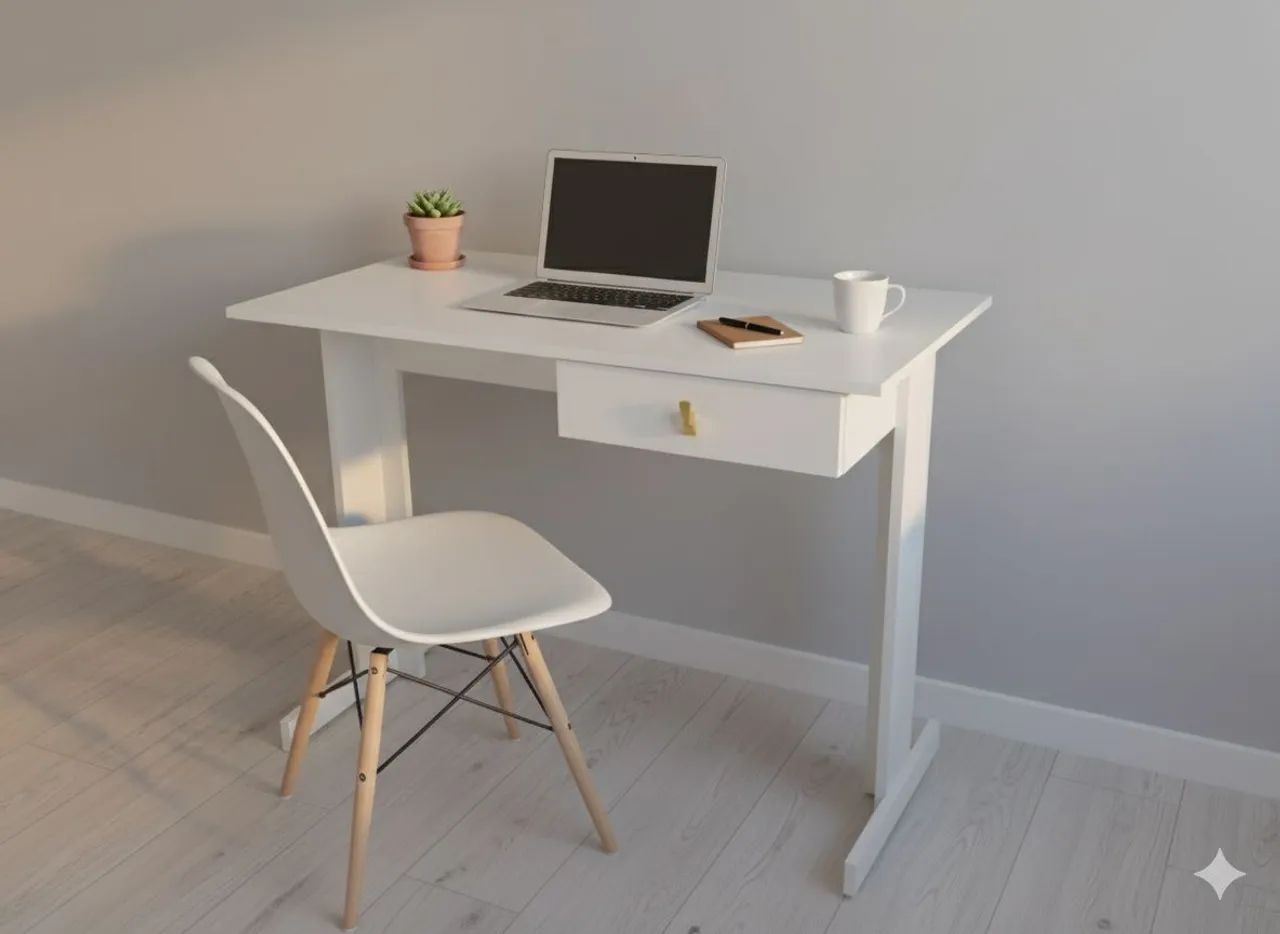 Mesa com gaveta - Foto 2