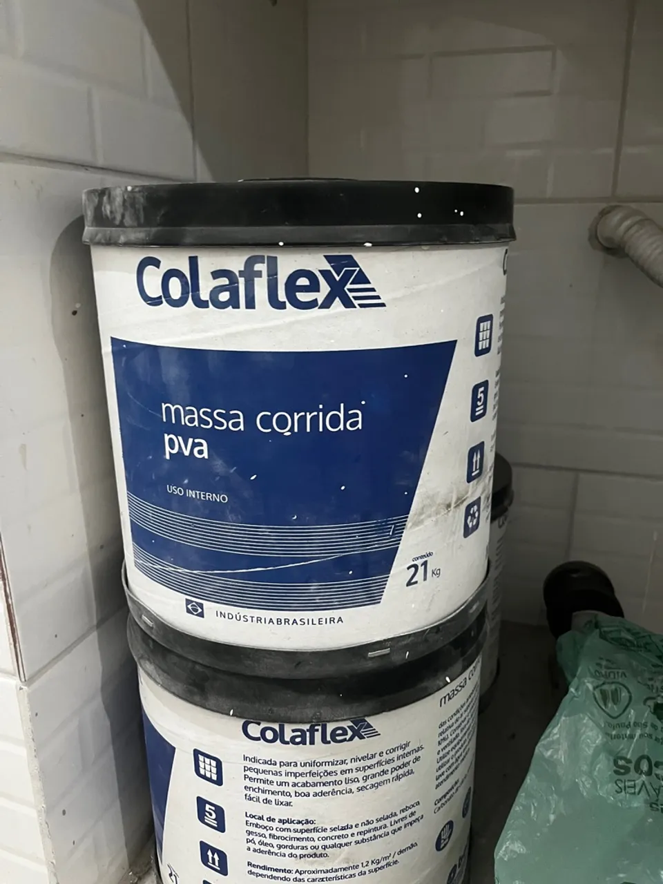Massa corrida PVA COLAFLEX 21kg