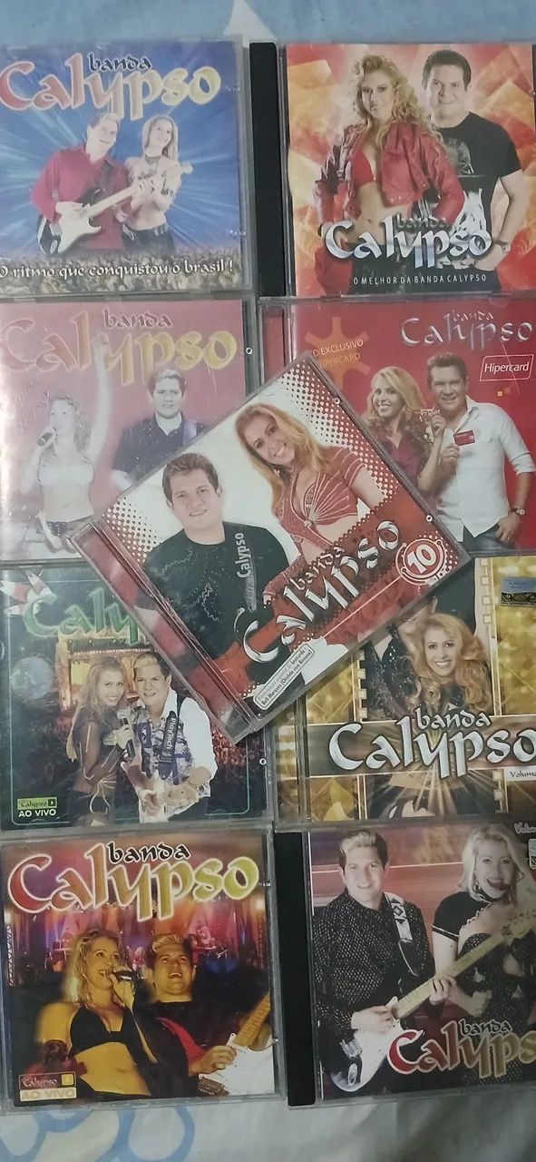 Kit cds banda calypson 