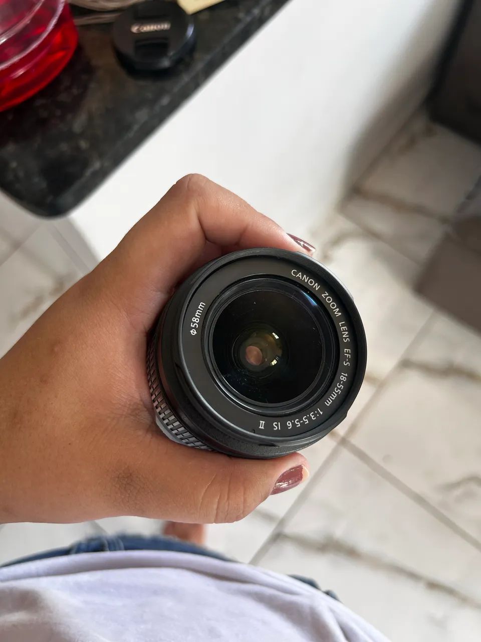 LENTE CANON EF 18-55mm IS II  - Foto 4