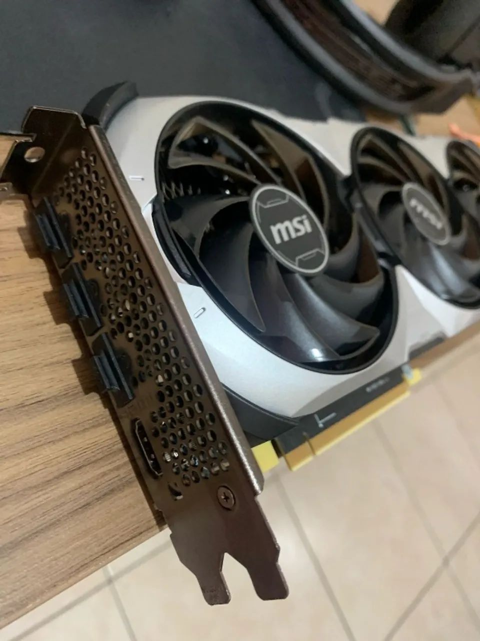 Placa de Vídeo RTX 4060 TI VENTUS 3X 8G OC MSI NVIDIA GeForce, 8 GB GDDR6,  - Foto 3