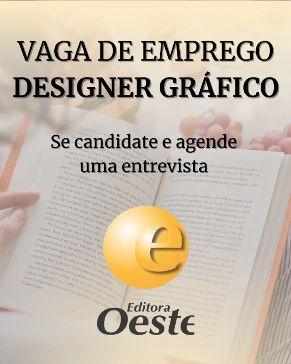 Designer Gráfico para Editora (Presencial)