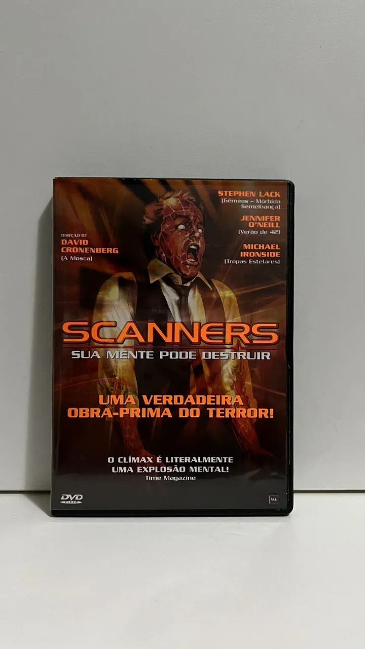 DVD - Scanners: Sua Mente Pode Destruir