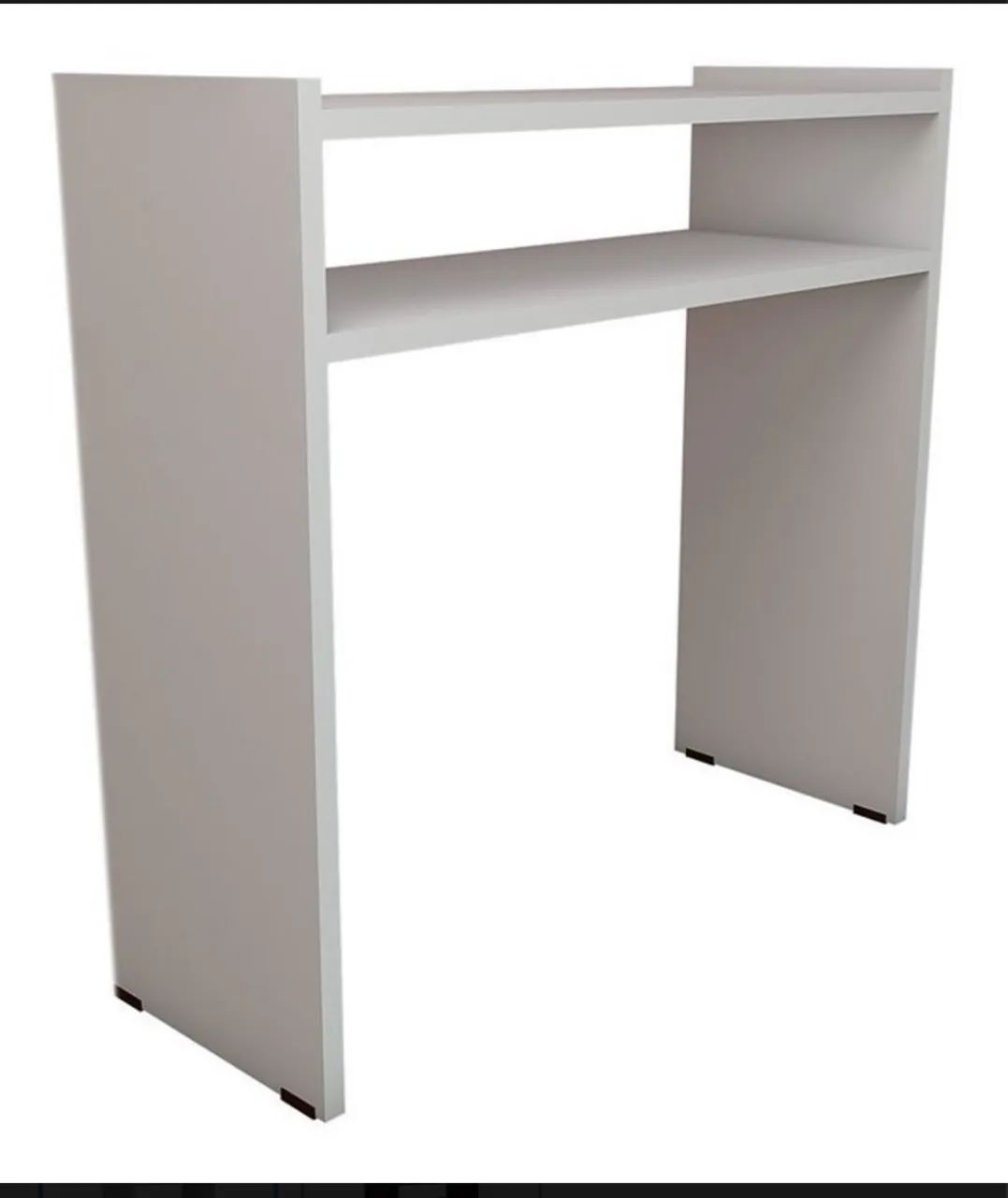 Mesa em l de manicure  e poltrona 