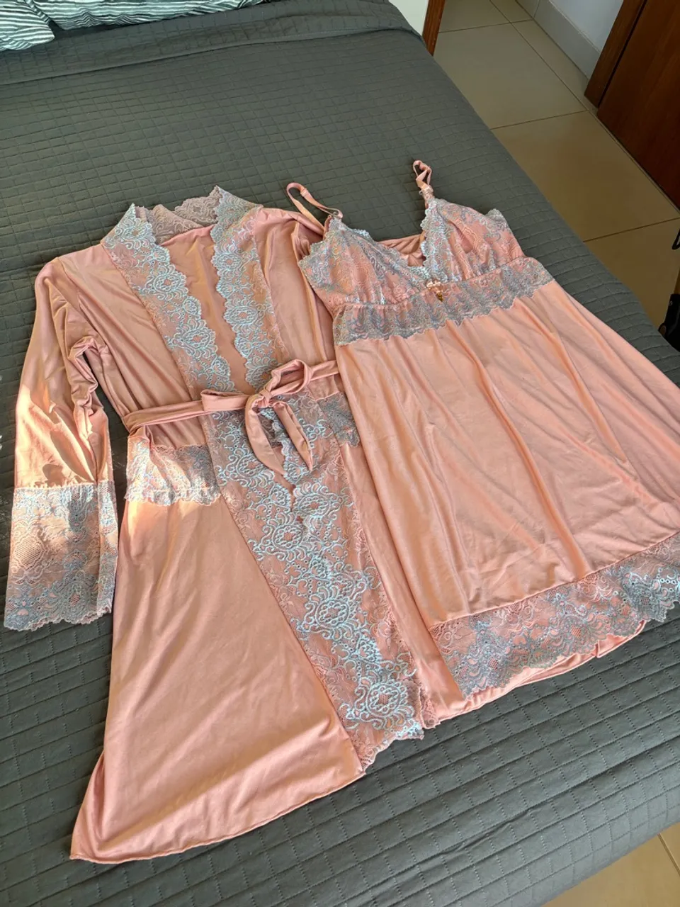 Camisola de amamentação com hobe tamanho g