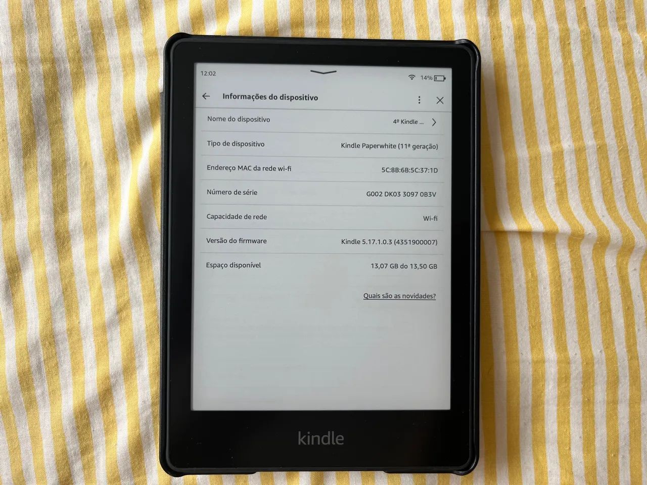 Kindle Paperwhite 11ª geração - 13,50 GB - Tablets e E-Readers - Tijuca, Rio de Janeiro 1373656269 | OLX Kindle Paperwhite 11ª geração - 13,50 GB - Tablets e E-Readers - Tijuca, Rio de Janeiro 1373656269 | OLX