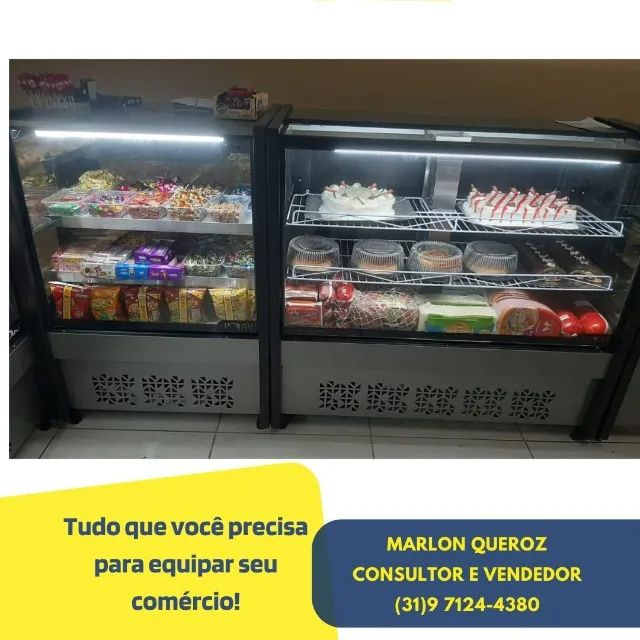 Balcão de Torta/Bolo Polar Novo 