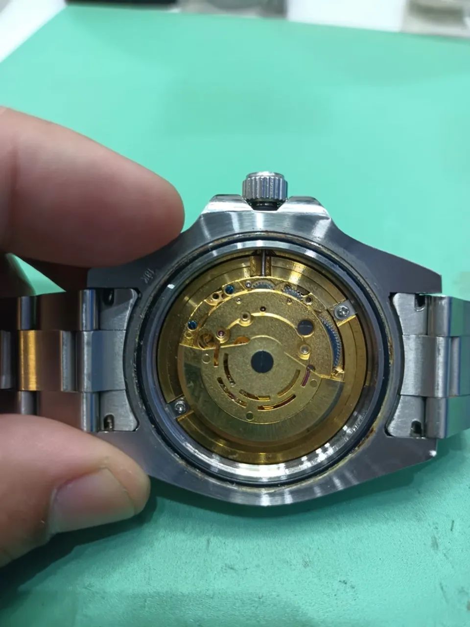 Relógio submariner ETA automático Hulk  - Foto 5