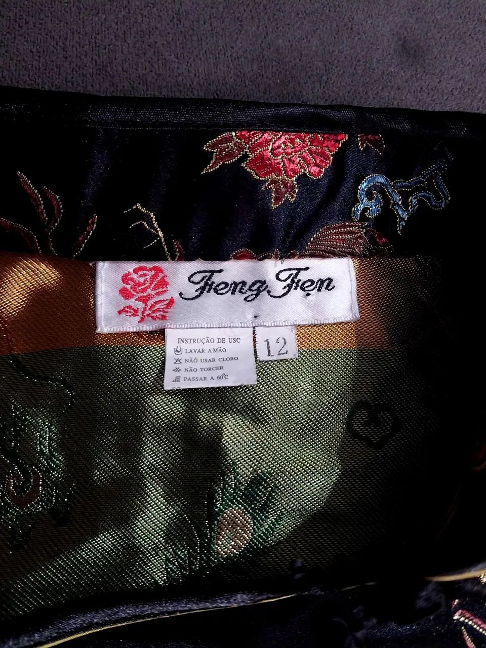 Vestido Chinês Bordado  - Foto 6