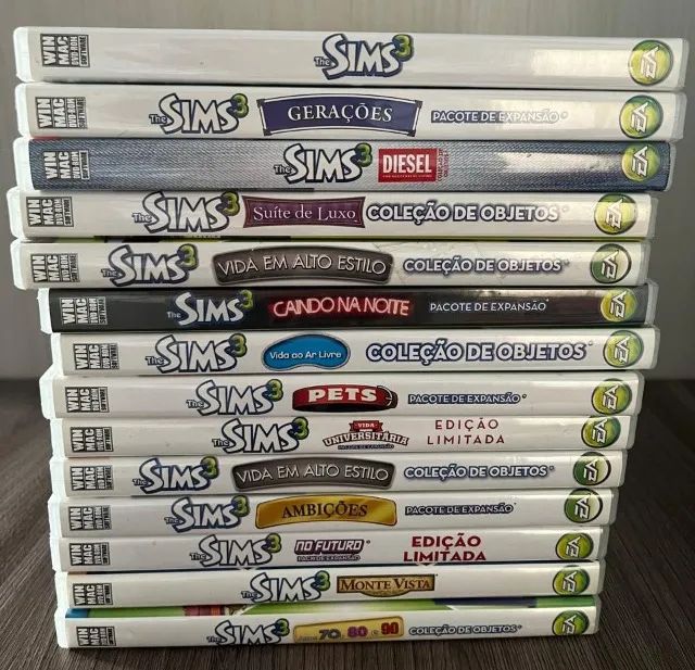 The Sims 3 + 13 Expansões Originais | Combo Completo para PC | Conservado e Raro!  - Foto 2