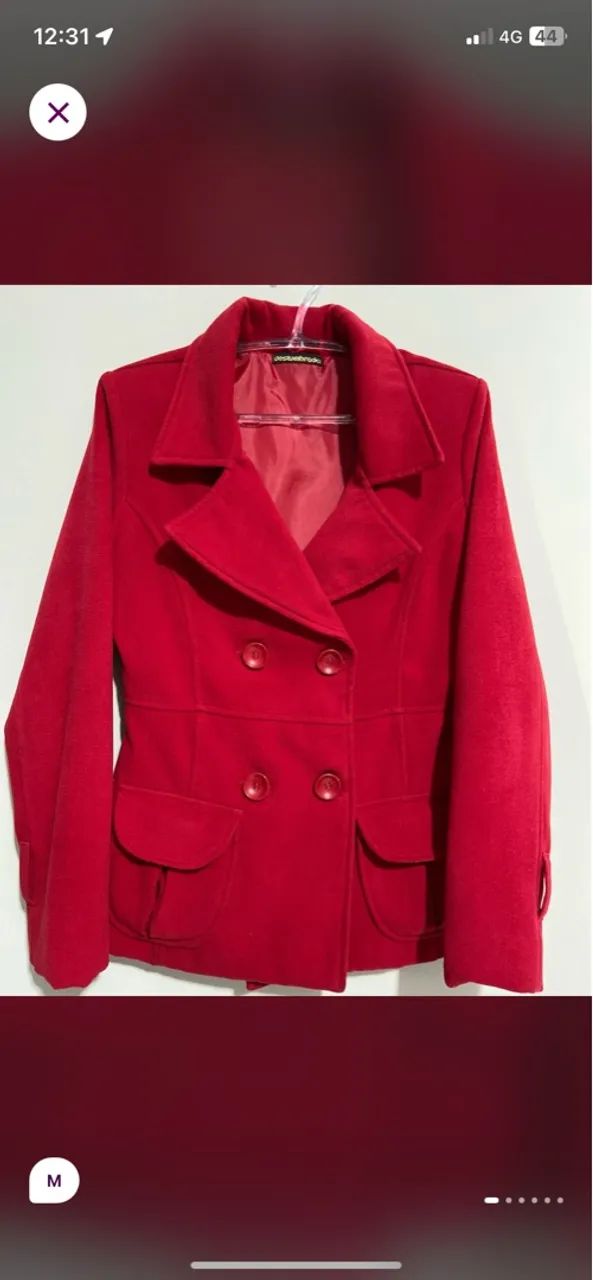 Casaco vermelho - Foto 2