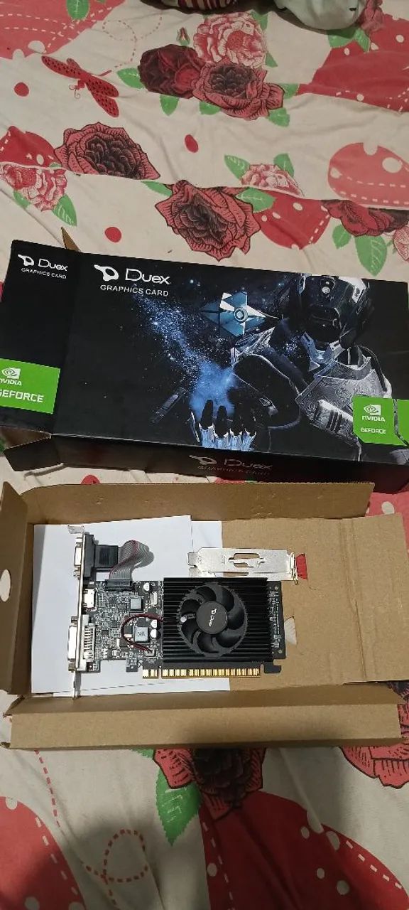 Placa de Vídeo Duex GeForce G210 1GB 64bit