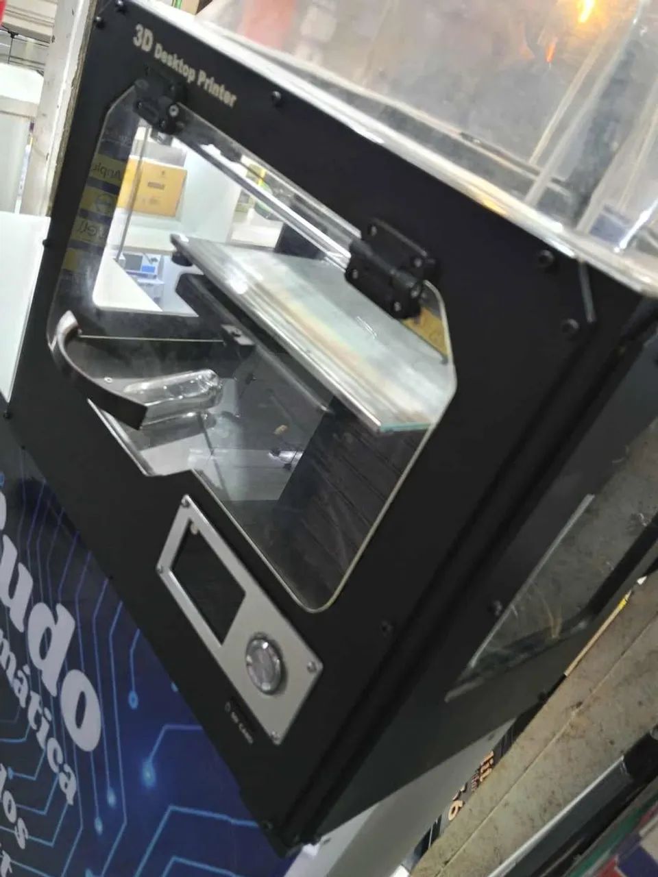 Vendo impressora 3D ótimo estado aceito troca  ZAP * - Foto 3