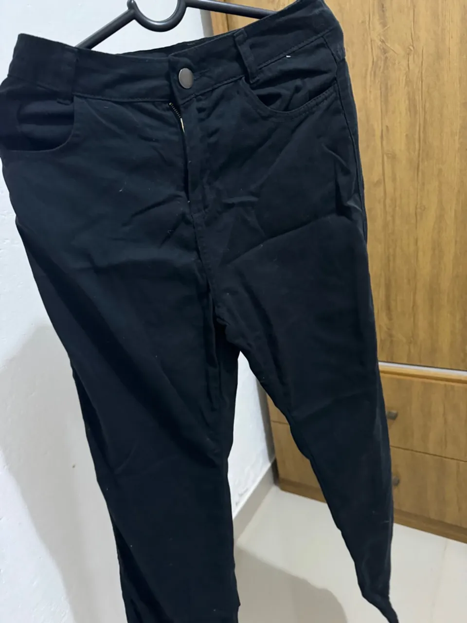 Calça Jeans Preta - Tamanho M
