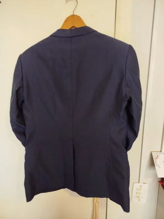 Blazer azul M - Foto 3