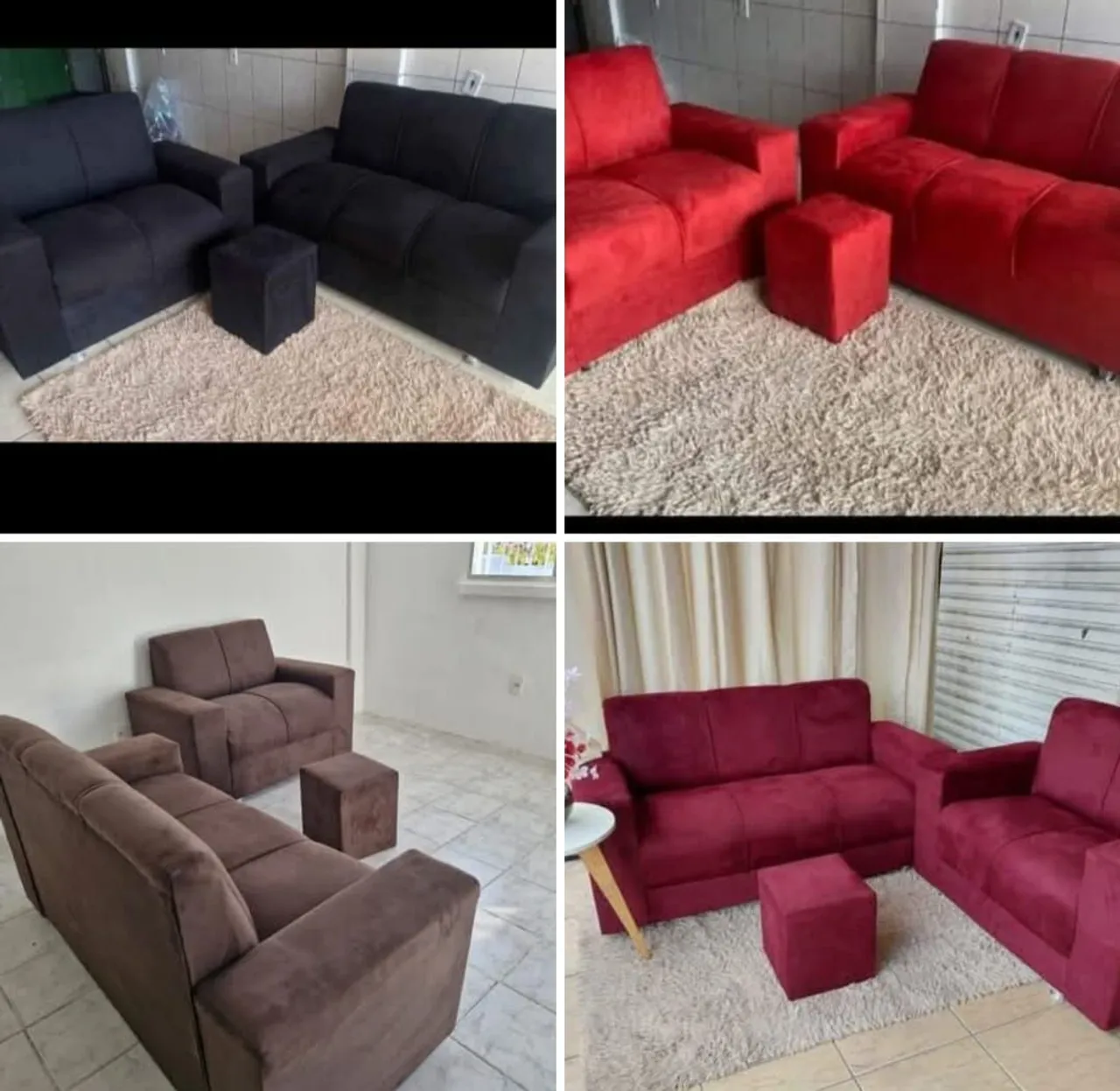 Sofá em Várias Cores