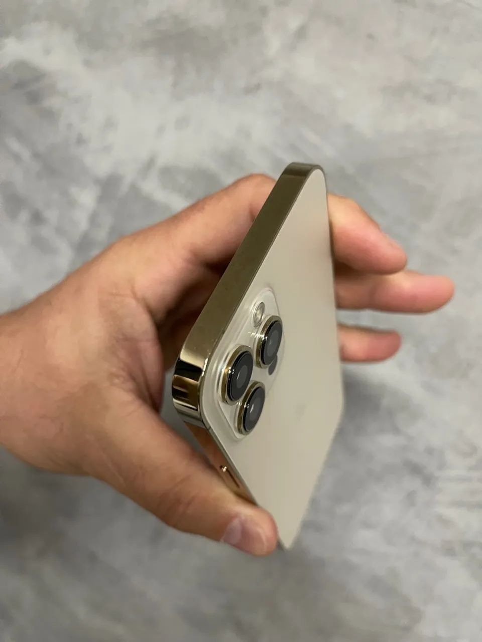 iPhone 12 Pro Max 5G 256gb Gold Impecável - Celulares e