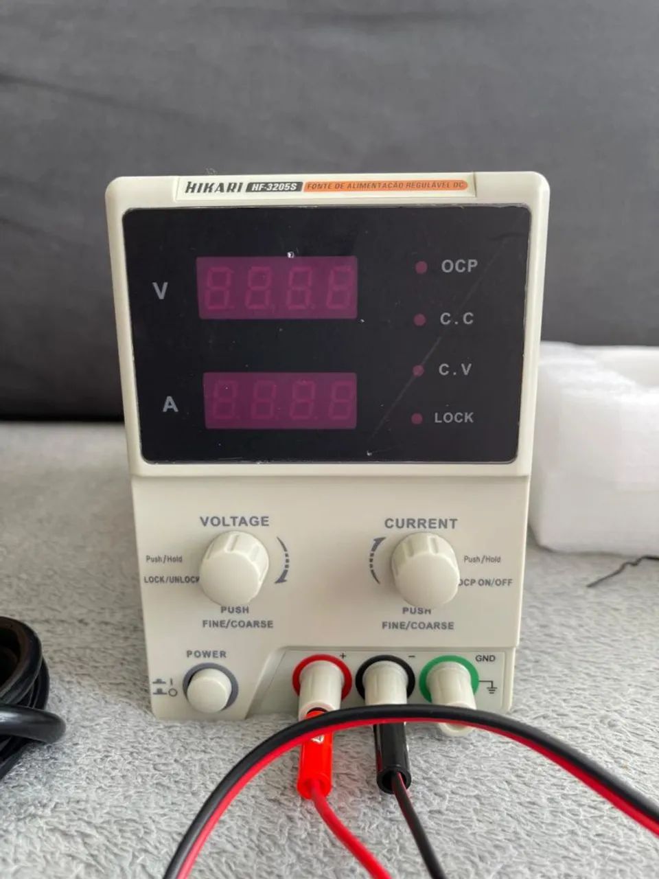 Fonte de alimentação DC SA Hikari HF 3205s
