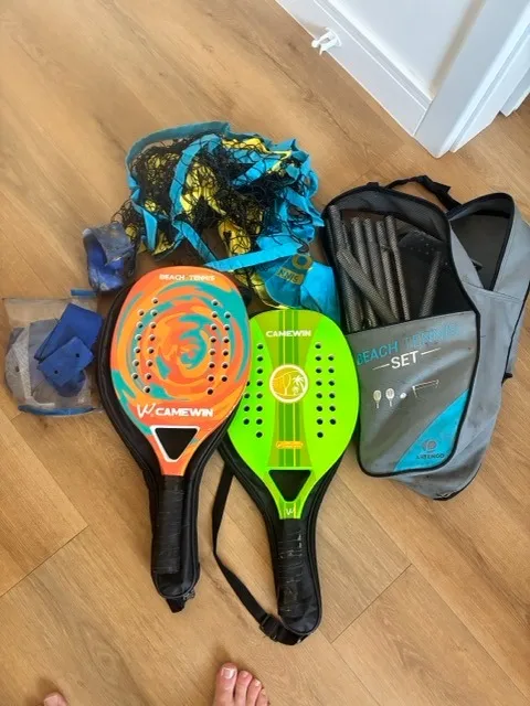 Conjunto Kit de Beach Tênnis Completo