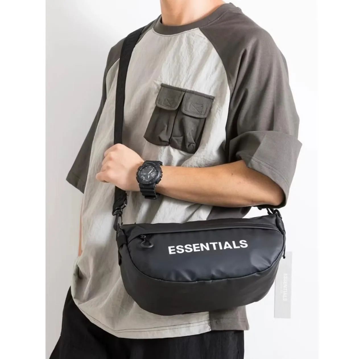 Bolsa Bag Essentials preta  - Foto 3