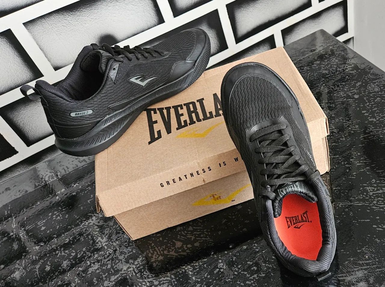 Tênis Everlast Range 3 Preto  - Foto 5