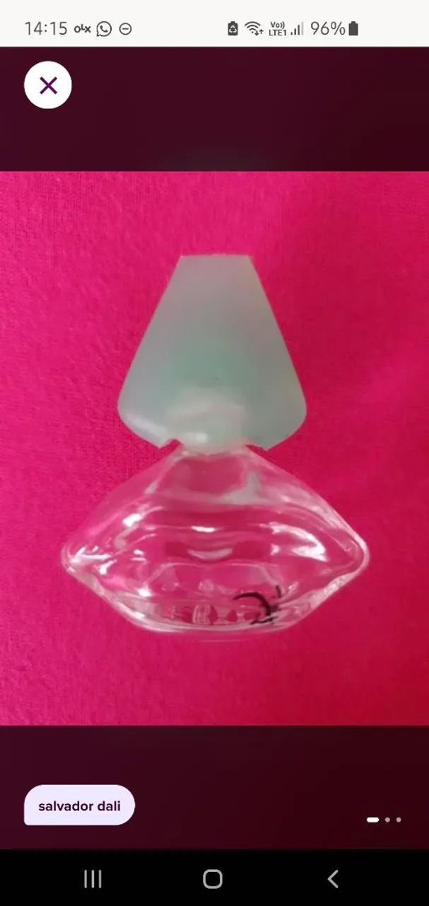 Miniatura Perfume laguna Salvador Dalí