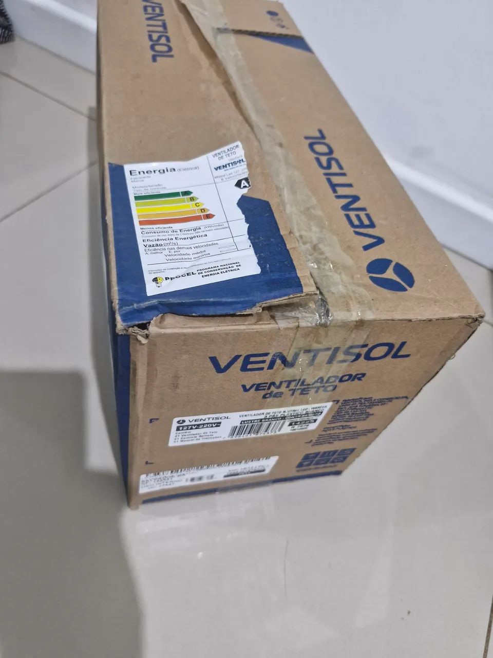 Ventilador de Teto Branco com Controle Remoto - Foto 3