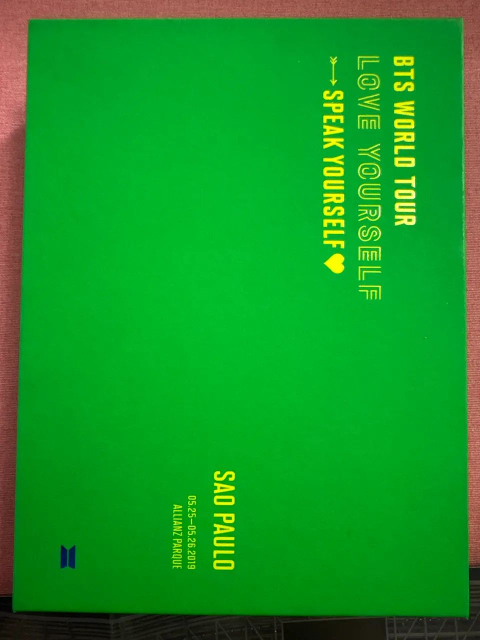 RARO] Box INTACTO CD DVD BTS World Tour: Love Speak Yourself - São