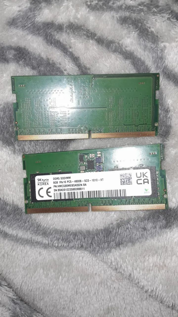 Memória RAM DDR5 2x8GB 4800mhz - Foto 2