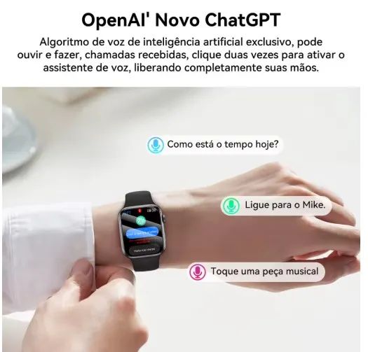 Smartwatch X9 Pro 2 Tela 2,01" AMOLED HD - Aceito cartão e entrego - Foto 5