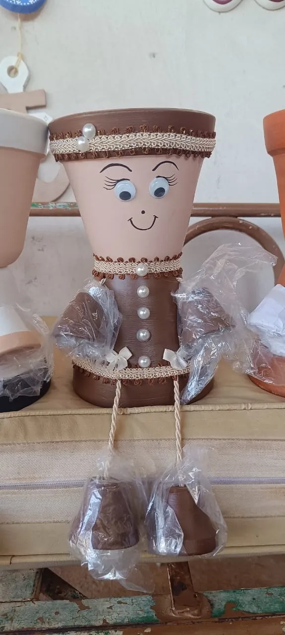 Vaso Bonequinha