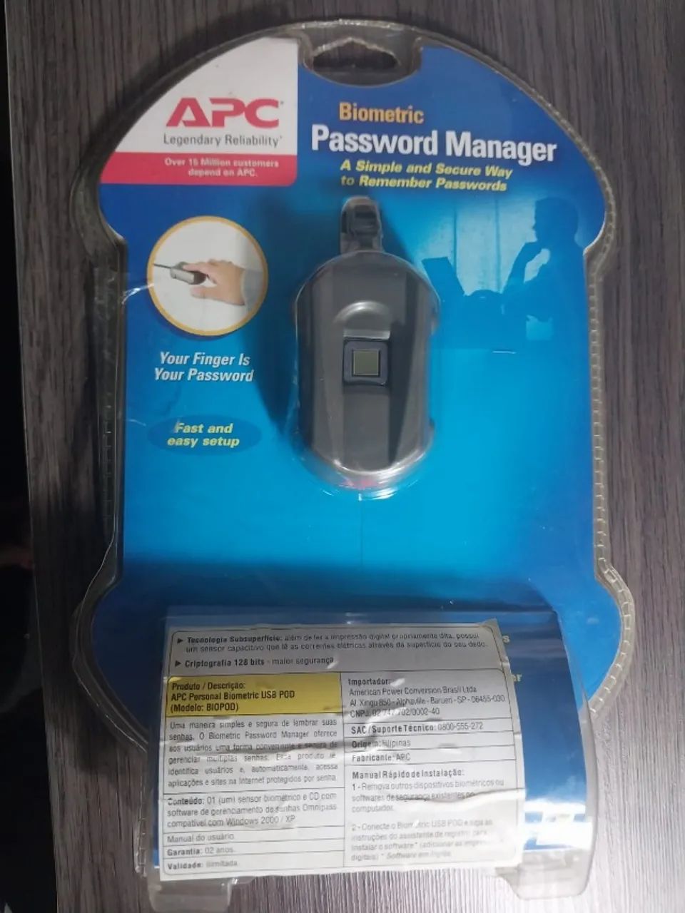 Leitor de Biometria - Marca APC