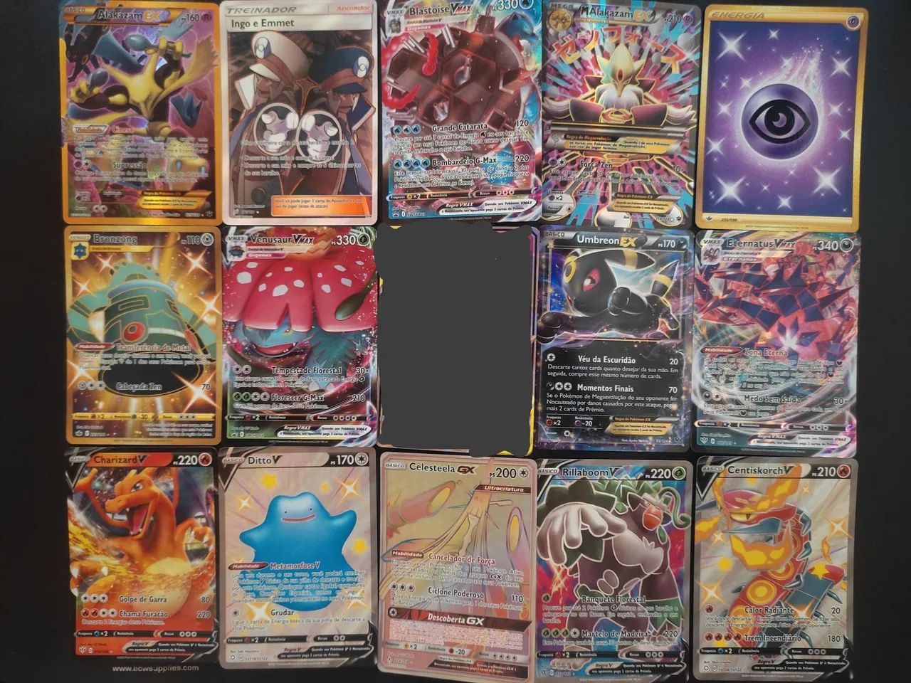 Cartas Pokémon TCG ultra Raras 