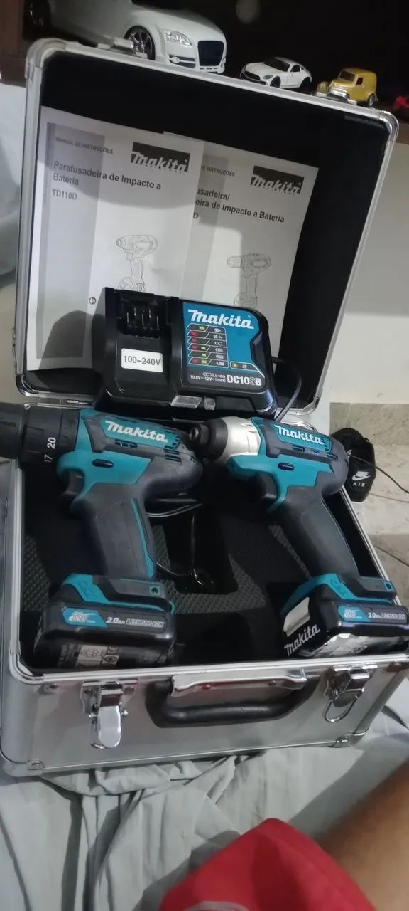 Kit furadeiras Makita para eficiência