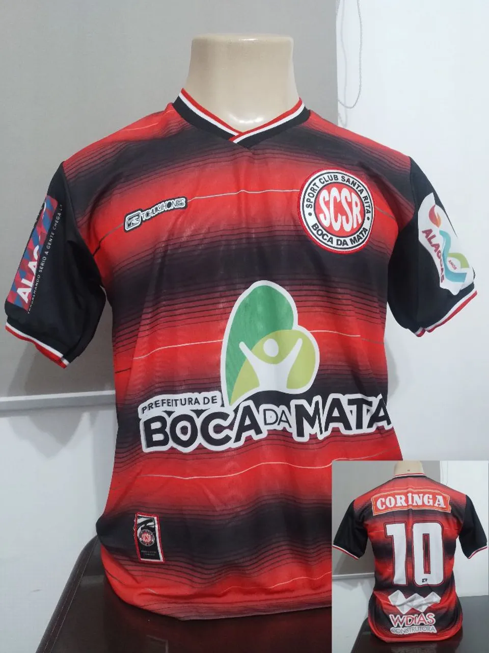 Camisa oficial Santa Rita-AL 2017.