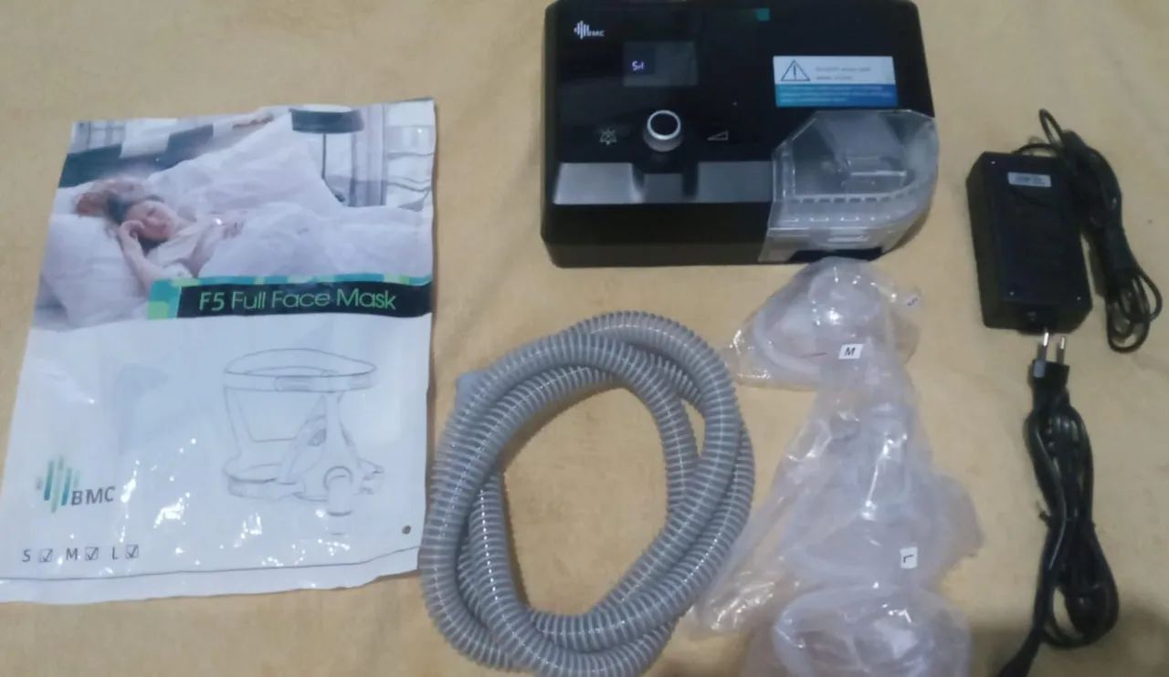 Bmc G2s Cpap Automatico Apneia Do Sono<br><br>Humidificador+mascara - Foto 2