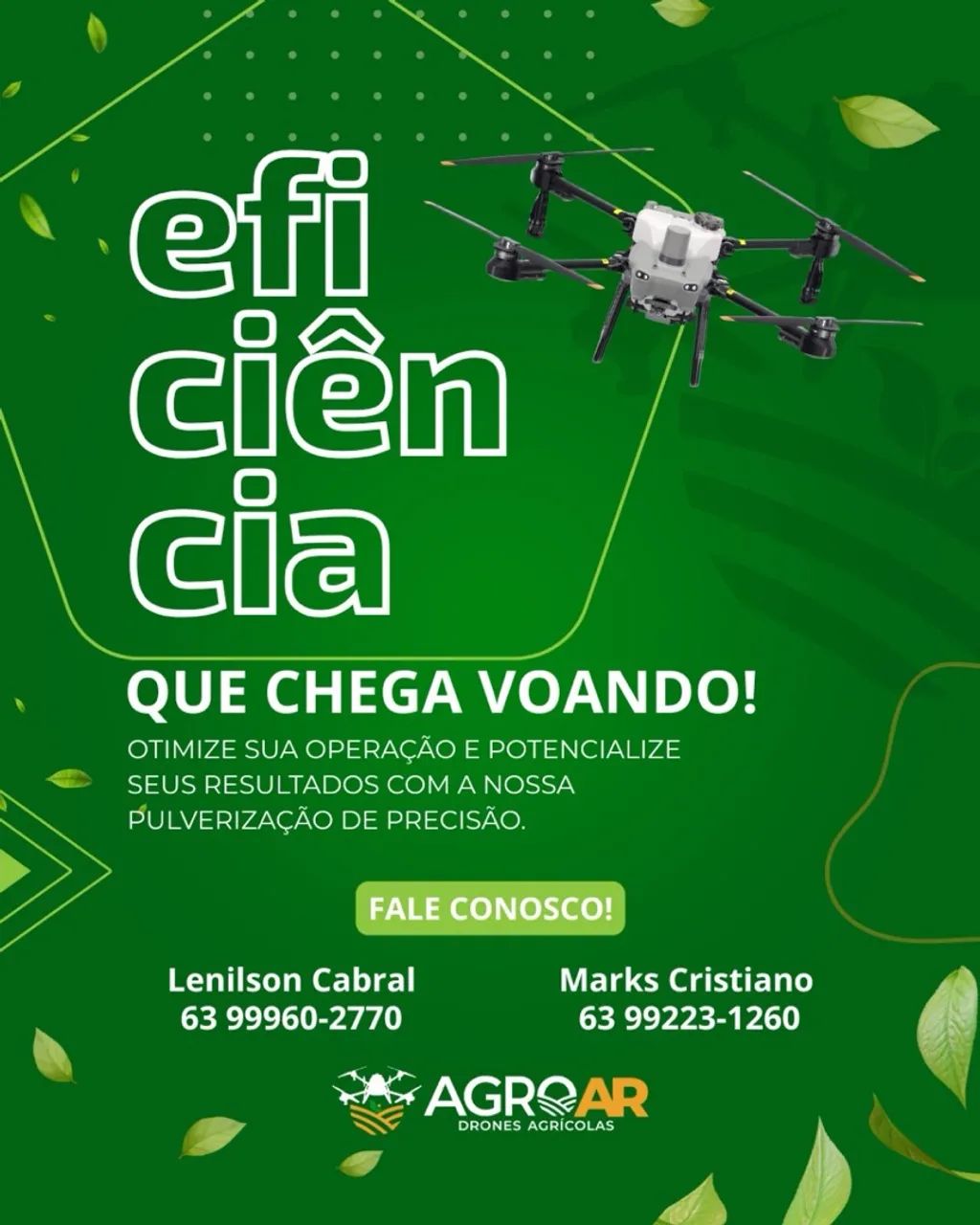 PULVERIZAÇÃO COM DRONES AGRÍCOLAS-TO/MA/BA/PI/PA - Foto 5