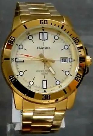 Relógio Casio Dourado MTP-VD01G-9EV - Foto 5