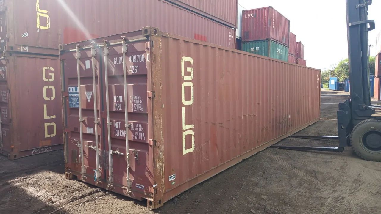 Container Marítimo 40 Pés Standart ( entrego) - Foto 3