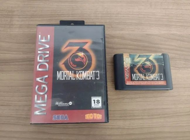 Mortal Kombat 3 Original Para Mega Drive