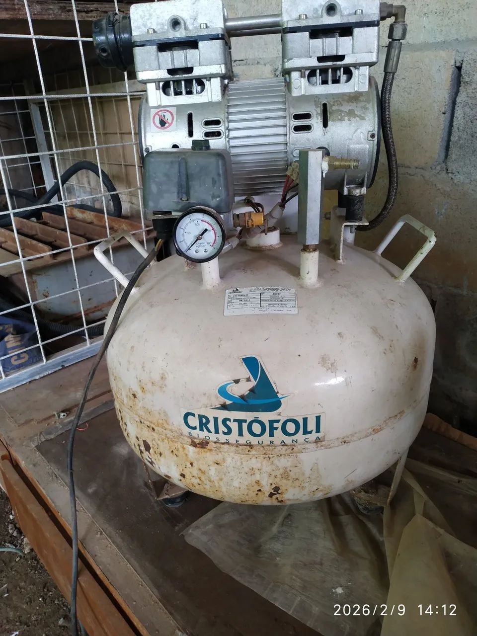 Compressor odontológico ótimo $$