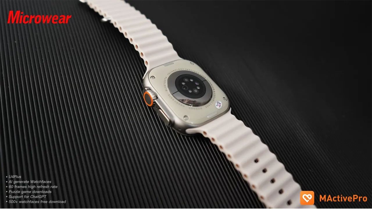 MICROWEAR ULTRA 4 PLUS amoled 49mm mais pulseira extra - Foto 3