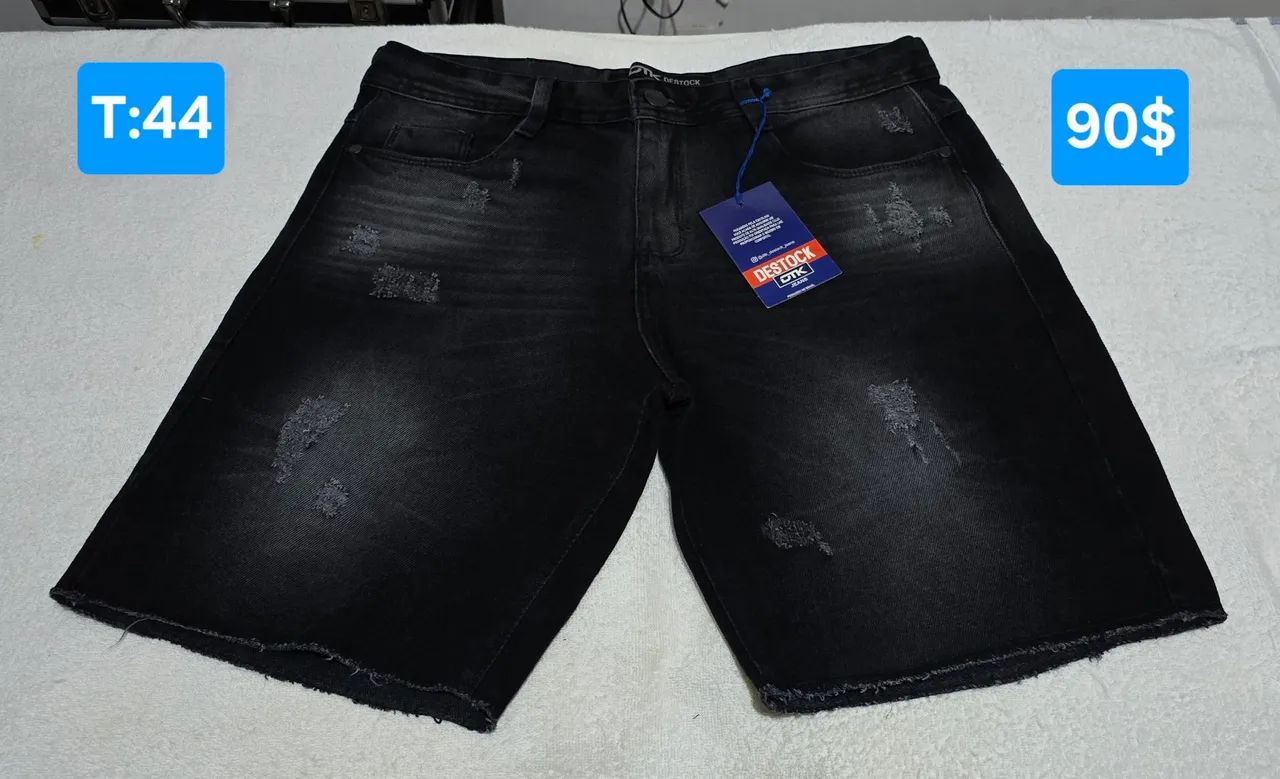 Bermuda jeans da Destock original  - Foto 2