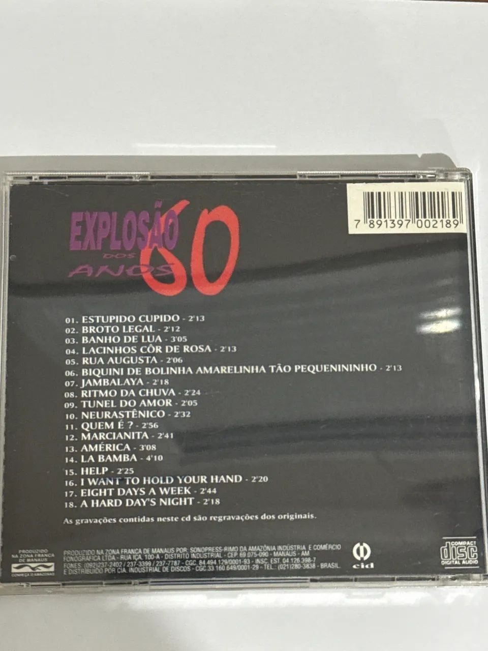 CD Explosão dos anos 60 - Foto 2