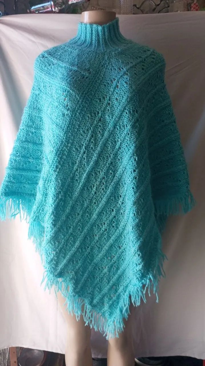 Poncho elegante 