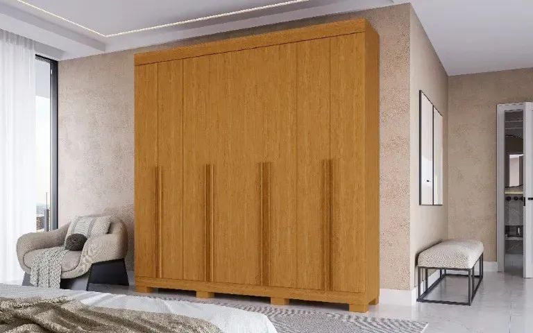 Guarda Roupa Stella 8 Portas, 100% MDF - ACP - Foto 4