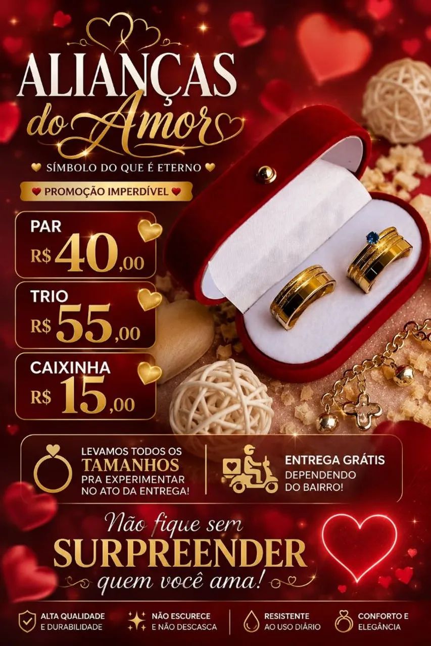 Alianças do amor ?