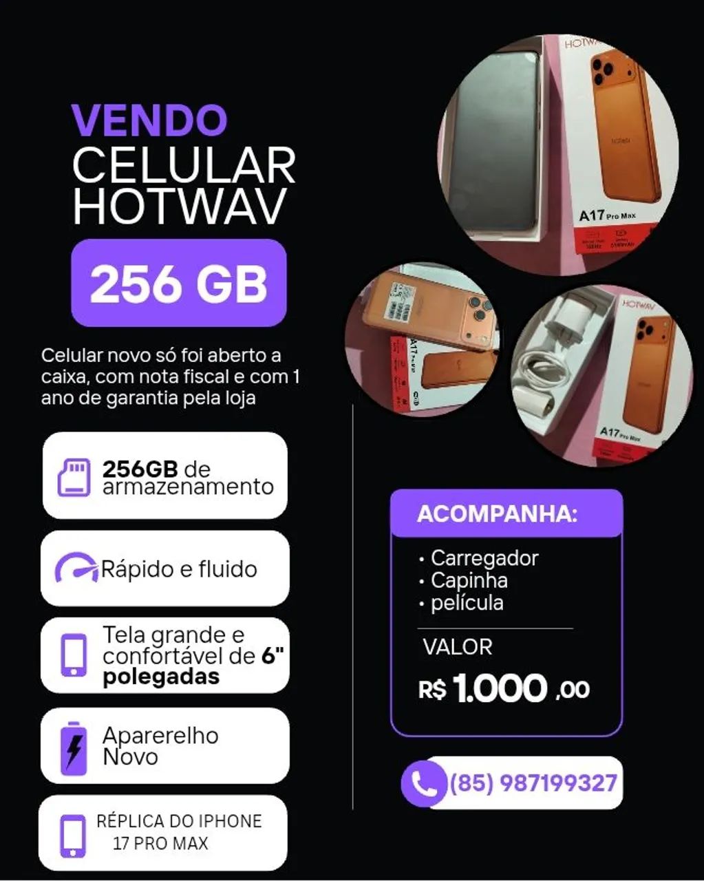 Celular Hotwav 