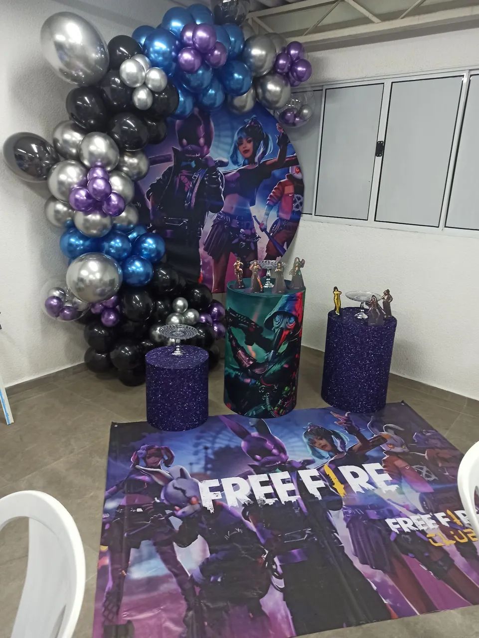 Kit decoração festa Free fire 