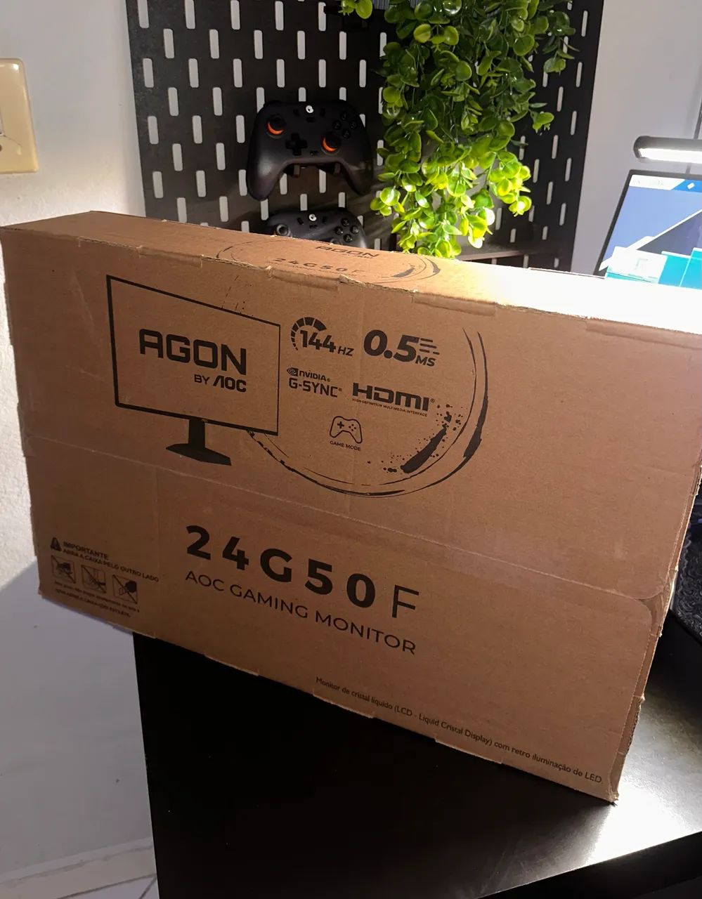 Monitor AOC AGON 24 Polegadas 144Hz 0,5ms IPS (Lacrado) - Foto 2